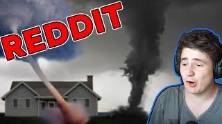PŘEŽIL UPROSTŘED TORNÁDA! (Reddit reakce)