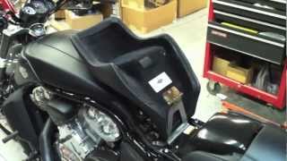 Bitchin Seat CO A Frame Hinge System for HD VRod Models