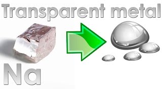 Making Transparent Metal? Invisible Sodium chemical experiment!
