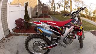 2012 CRF250R with FMF 4.1 megabomb