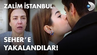 Damla, Civan'ı öperken Seher'e yakalanıyorlar! - Zalim İstanbul 27. Bölüm