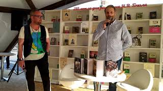 Антон Чиж в Москве на Книжной ярмарке на Красной площади