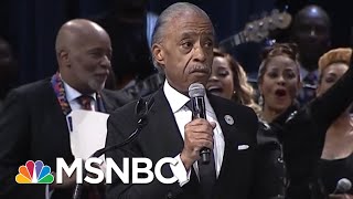 Rev. Al Sharpton Comments On Donald Trump, Reads Obama Letter At Aretha Franklin's Funeral | MSNBC