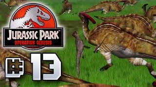 Parasaurolophus Attack Back??! - Jurassic Park Operation Genesis [ Jurassic Park Month ]