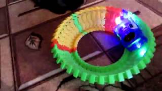Гибкий трек 1Toy  "Полицейский участок" для мальчиков и кот Малыш!!!