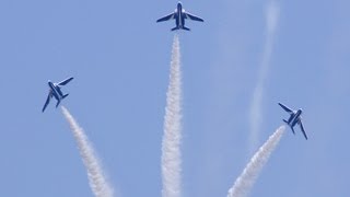 岩国基地フレンドシップデー、ブルーインパルス 航空ショー2　blue impulse