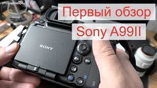 Sony A99II. Первый тест