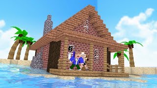 Wir BAUEN ein STRANDHAUS im Camp!