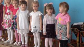 Осенний детский утренник 2016