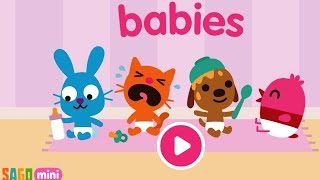 Sago Mini Babies | Sago Mini Малыши - Развивающий мультик (ИГРА) | Children's cartoon game