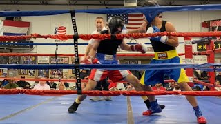 Asian boxer vs Puerto Rico boxer (BOXING FIGHT)