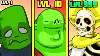 ЭВОЛЮЦИЯ ЗОМБИ ЧТОБЫ НЕКРОМАНТ ПРАВИЛ МИРОМ В ИГРЕ ZOMBIDLE