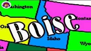 50 States and Capitals Rap - Learn By Lyrics