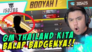 BADGE GW DIBALAP GM THAILAND? KITA TUNJUKIN SULTAN INDONESIA BALAP LAGI! - FREE FIRE INDONESIA