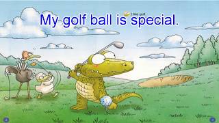My Golf Ball 나의 골프 공  영어버전  미국학교교재  영어동화  홈스쿨 영어