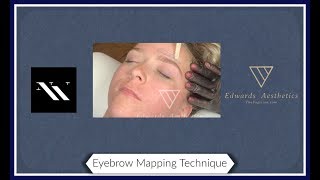 Edwards Aesthetics | Eyebrow Mapping Technique | Nova Wax