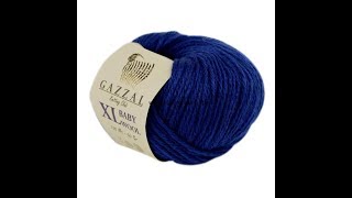 Мое впечатление от пряжи GAZZAL BABY WOOL XL