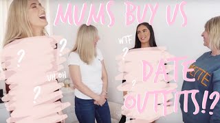 OUR MUMS BUY US DOUBLE DATE OUTFITS! | Sophia and Cinzia