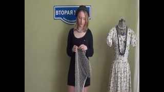 DIY Переделка платья (вставка из сетки)