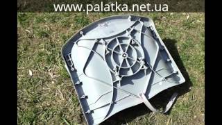 Сиденье для лодки. Раскладное со спинкой.