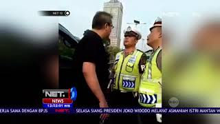 Video Viral Polisi Disemprot Pengendara Saat Bertugas - NET12