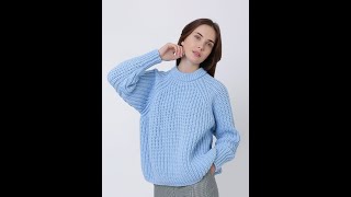 Джемпер Aim Clothing J_301_PHR_177 blue sky (размер One)