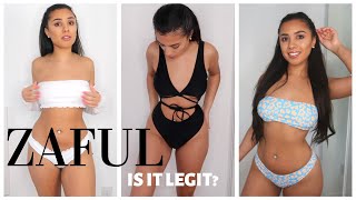 HUGE ZAFUL BIKINI TRY-ON | SWIMWEAR HAUL!