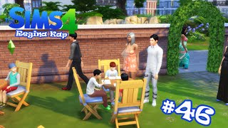 Let's Play The Sims4 #46 А в музее бывает оживлёно.