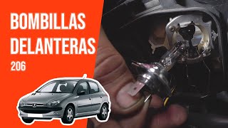Cómo cambiar las bombillas delanteras PEUGEOT 206 ?