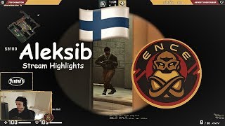 Aleksib - Stream Highlights #2 (18/3/2019) | CS:GO