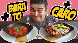 Os PRATOS +BARATO e +CARO do RAGAZZO!
