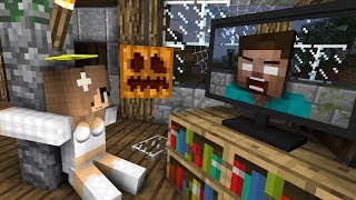 Monster School: Haunted House Halloween - Minecraft Animation