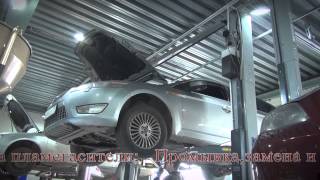 Замена сажевого фильтра на Ford Mondeo.Замена сажевого фильтра на Ford в СПБ