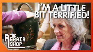 Is this Leather Bucket a Repair Too Far for Suzie? | The Repair Shop