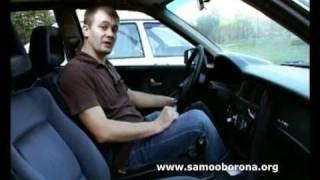 Захват в авто. Самооборона 100 % на Первом ТВ