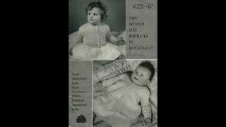 Вязание для новорожденных. Ретро. Knitting for newborns. Retro.