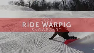 2020 Ride Warpig Snowboard Preview