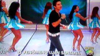Luan Santana no Domingo Legal - Aqui é o seu lugar e digitais.