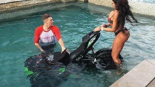 ⚡️ Epic Motorcycle Stunt Fails 2017 | Bike in a pool? ?