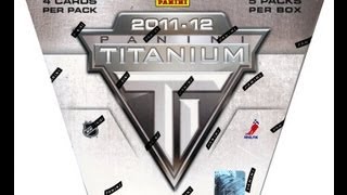 11-12 Titanium Hockey Box Break #1~ 6/19/12 ~ Box 4 from 8 Box Hockey Mix