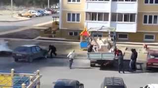 Аномально сильный ветер в Геленджике