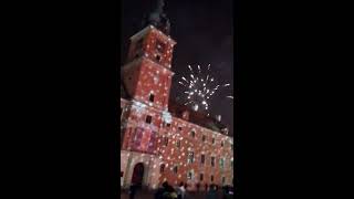 Салют на Новый год в Stare Miasto