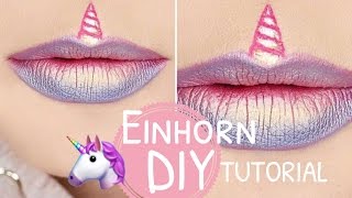 EINHORN DIY Lippen | elenasmakeup