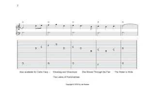 She moved through the fair on Celtic or Folk Harp Tab arranged by Ian Buxton