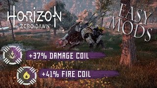 HORIZON ZERO DAWN - VERY RARE EARLY GAME WEAPON MODS (Gameplay)