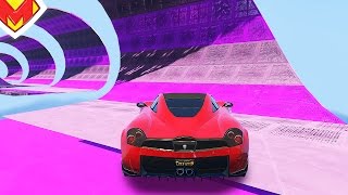 СУМАСШЕДШИЙ РУССКИЙ ПАРКУР С ЛОВУШКАМИ В GTA 5 ONLINE (ГОНКИ В ГТА 5)