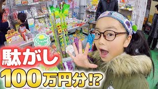 駄菓子を100万円分購入!?1000円分買ったはずなのに…。購入品紹介も♪