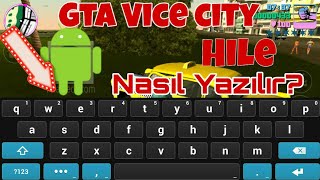 GTA VİCE CİTY HİLE NASIL YAZILIR?...