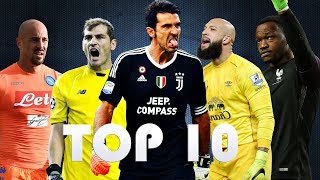TOP 10 Veteran Goalkeepers • Old but Gold - 2017/2018 • HD