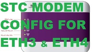 STC Modem: Technicolor Gateway Eth3 and Eth4 port configuration
